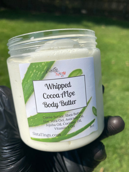 Whipped Cocoa Aloe Butter