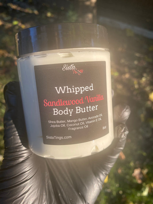 Whipped Sandlewood Vanilla Body Butter